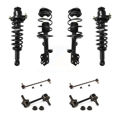 [Avant et Arrière] Ensemble de jambe de suspension avec ressort hélicoïdal pour 2010 Pontiac Vibe FWD with 1.8L KSS-107848