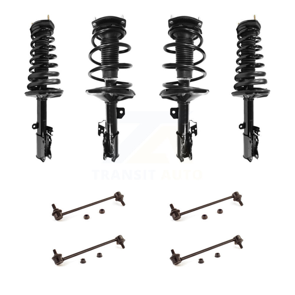 [Avant et Arrière] Ensemble de jambe de suspension avec ressort hélicoïdal pour 2002-2003 Toyota Camry Lexus ES300 KSS-107850