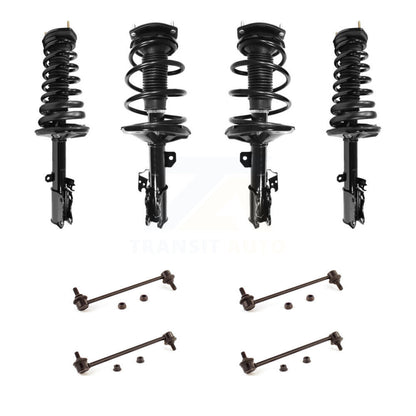 [Avant et Arrière] Ensemble de jambe de suspension avec ressort hélicoïdal pour 2002-2003 Toyota Camry Lexus ES300 KSS-107850