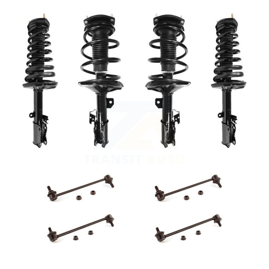 [Avant et Arrière] Ensemble de jambe de suspension avec ressort hélicoïdal pour 2002-2003 Toyota Camry Lexus ES300 KSS-107850