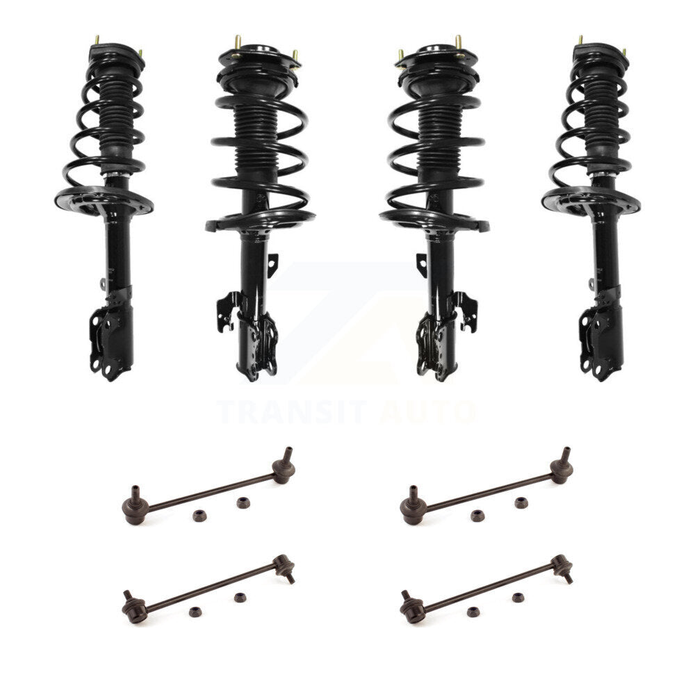 [Avant et Arrière] Ensemble de jambe de suspension avec ressort hélicoïdal pour Toyota Camry Excludes SE Models KSS-107853