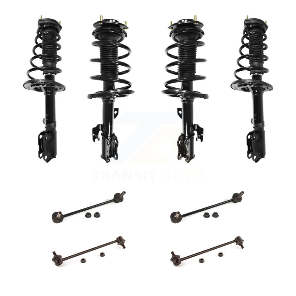 [Avant et Arrière] Ensemble de jambe de suspension avec ressort hélicoïdal pour 2007-2009 Lexus ES350 KSS-107854