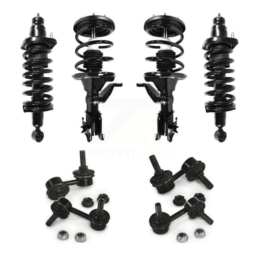 [Avant et Arrière] Ensemble de jambe de suspension avec ressort hélicoïdal pour Honda Civic KSS-107860