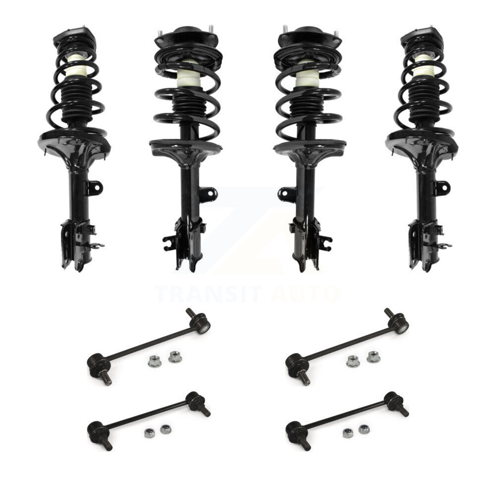 [Avant et Arrière] Ensemble de jambe de suspension avec ressort hélicoïdal pour Hyundai Tucson Kia Sportage KSS-107861