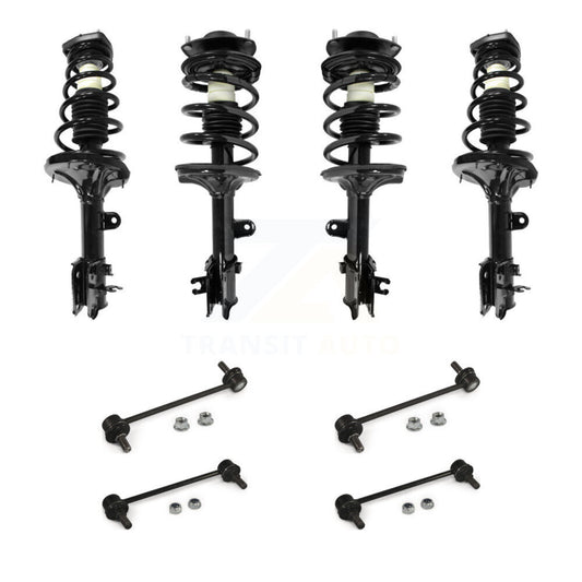 [Avant et Arrière] Ensemble de jambe de suspension avec ressort hélicoïdal pour Hyundai Tucson Kia Sportage KSS-107861
