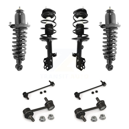 [Avant et Arrière] Ensemble de jambe de suspension avec ressort hélicoïdal pour Toyota Matrix Pontiac Vibe AWD KSS-107863