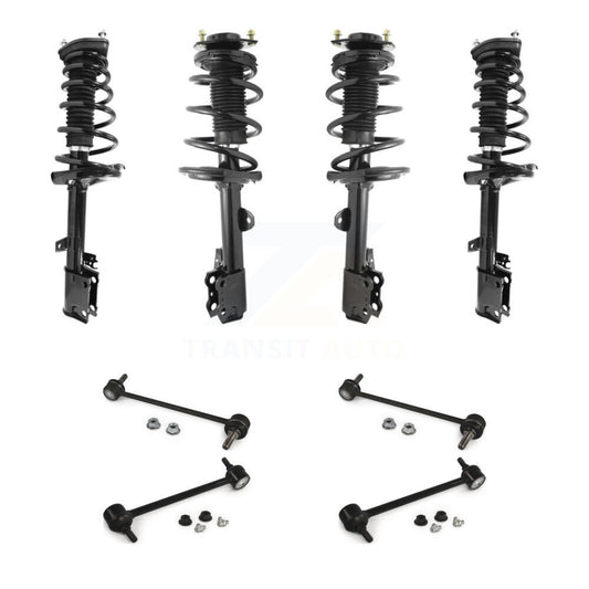 [Avant et Arrière] Ensemble de jambe de suspension avec ressort hélicoïdal pour 2009-2012 Toyota Venza FWD KSS-107868