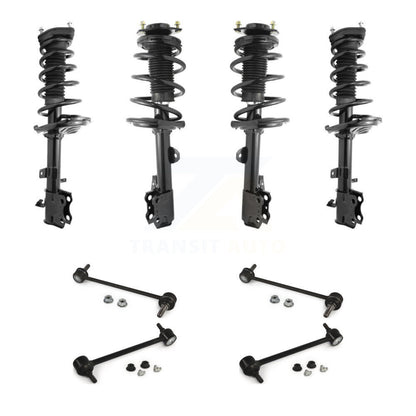 [Avant et Arrière] Ensemble de jambe de suspension avec ressort hélicoïdal pour 2009-2012 Toyota Venza AWD KSS-107869