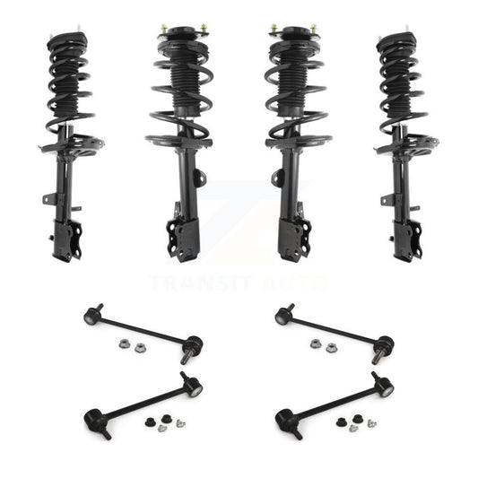 [Avant et Arrière] Ensemble de jambe de suspension avec ressort hélicoïdal pour 2013-2016 Toyota Venza AWD KSS-107870