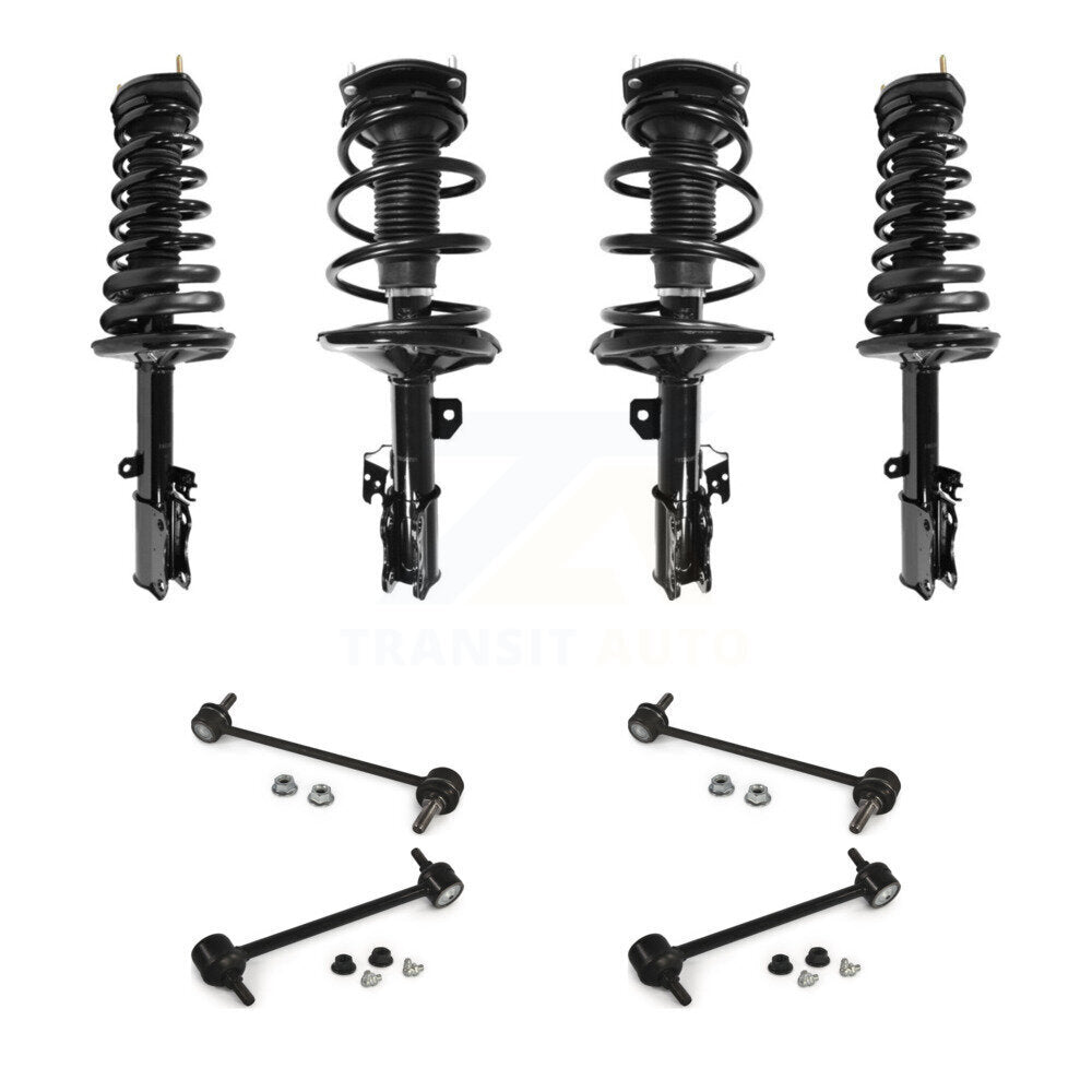 [Avant et Arrière] Ensemble de jambe de suspension avec ressort hélicoïdal pour 2002-2003 Toyota Camry Lexus ES300 KSS-107873
