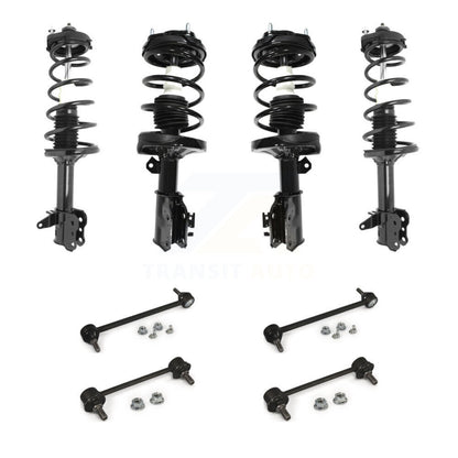 [Avant et Arrière] Ensemble de jambe de suspension avec ressort hélicoïdal pour Mazda Protege Protege5 KSS-107876