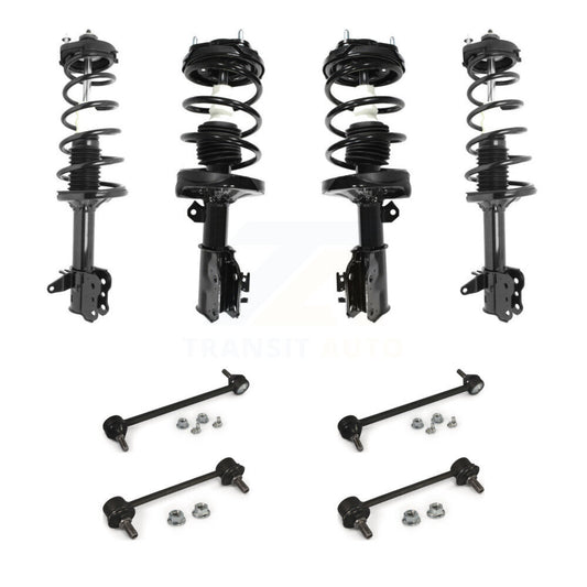 [Avant et Arrière] Ensemble de jambe de suspension avec ressort hélicoïdal pour Mazda Protege Protege5 KSS-107876