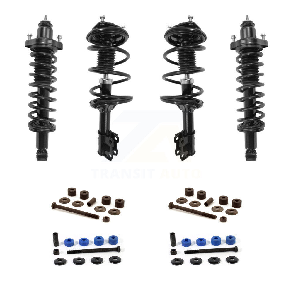 [Avant et Arrière] Ensemble de jambe de suspension avec ressort hélicoïdal pour Mitsubishi Lancer KSS-107984