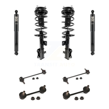 [Avant et Arrière] Ensemble de jambe de suspension avec ressort hélicoïdal pour Ford Transit Connect KSS-108249
