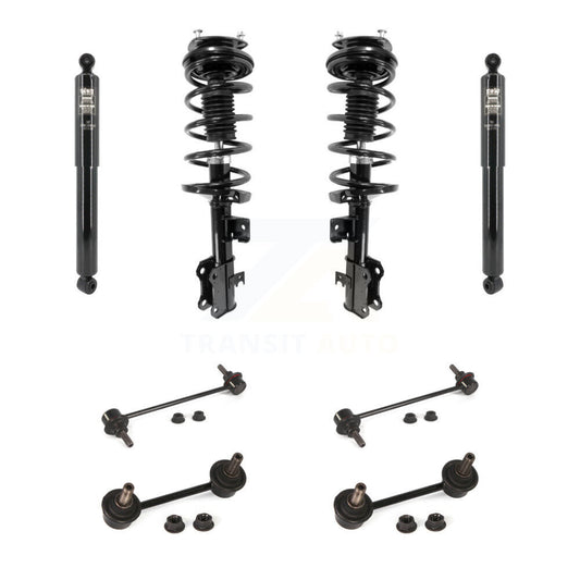 [Avant et Arrière] Ensemble de jambe de suspension avec ressort hélicoïdal pour Ford Transit Connect KSS-108249
