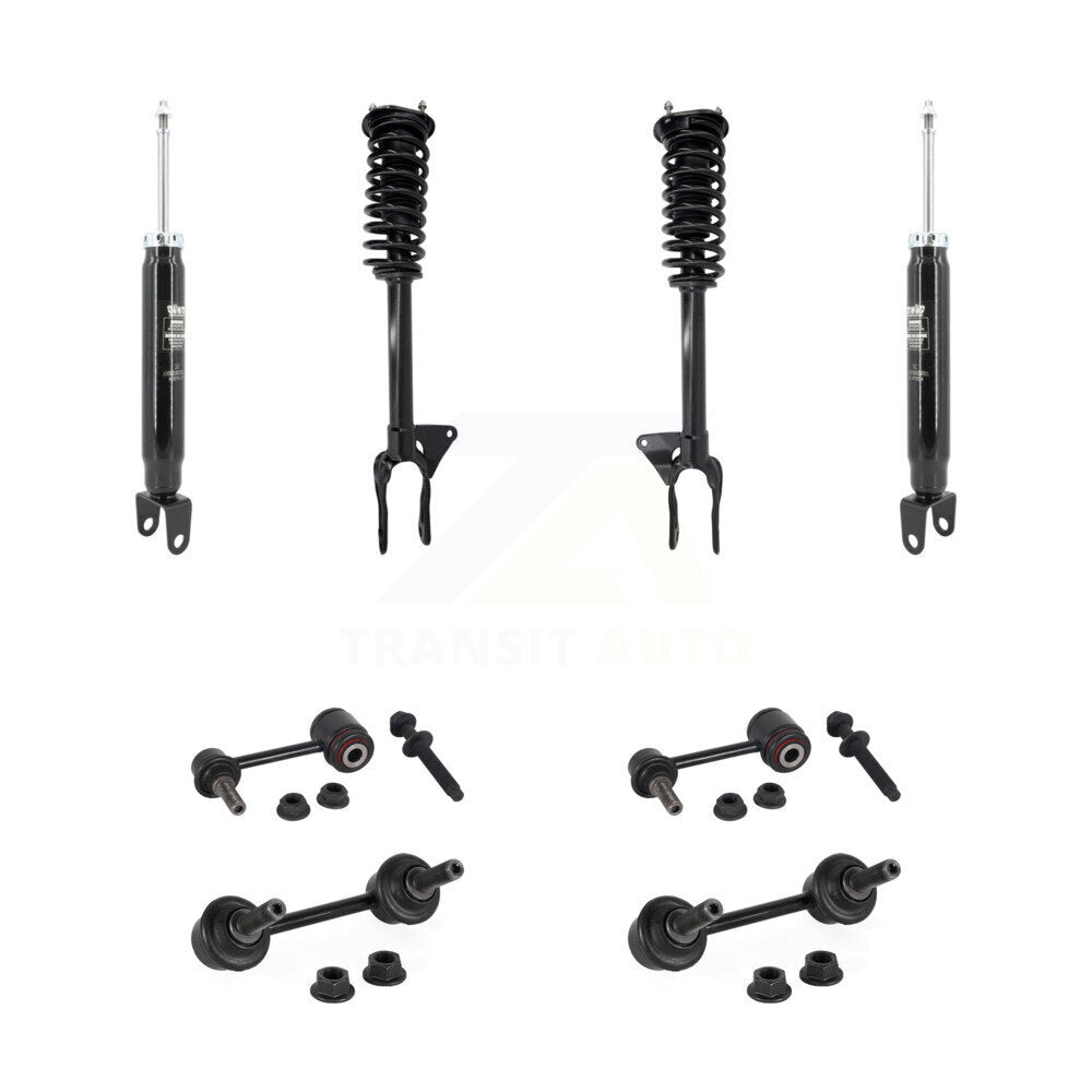 [Avant et Arrière] Ensemble de jambe de suspension avec ressort hélicoïdal pour Jeep Grand Cherokee WK KSS-108251