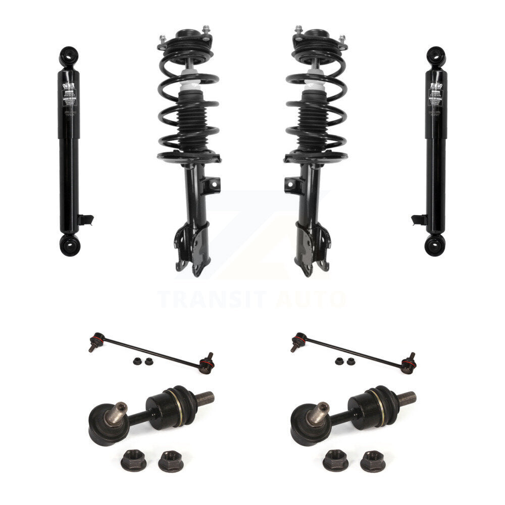 [Avant et Arrière] Ensemble de jambe de suspension avec ressort hélicoïdal pour Kia Sorento KSS-108334
