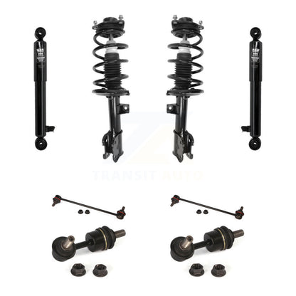 [Avant et Arrière] Ensemble de jambe de suspension avec ressort hélicoïdal pour Kia Sorento KSS-108334
