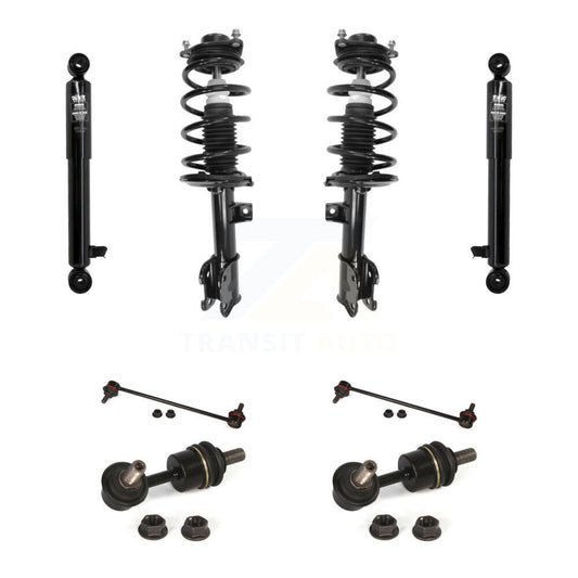 [Avant et Arrière] Ensemble de jambe de suspension avec ressort hélicoïdal pour Kia Sorento KSS-108334