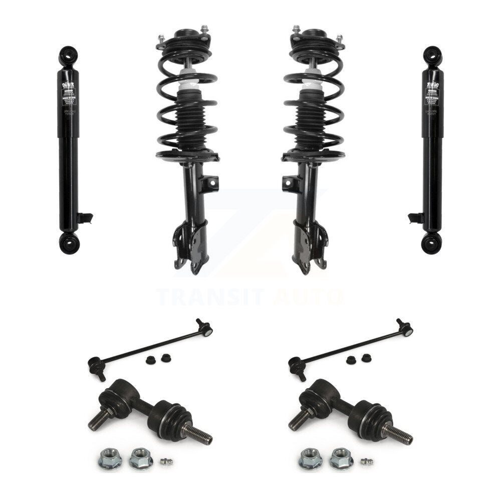 [Avant et Arrière] Ensemble de jambe de suspension avec ressort hélicoïdal pour Kia Sorento KSS-108337