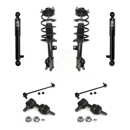 [Avant et Arrière] Ensemble de jambe de suspension avec ressort hélicoïdal pour Kia Sorento KSS-108337