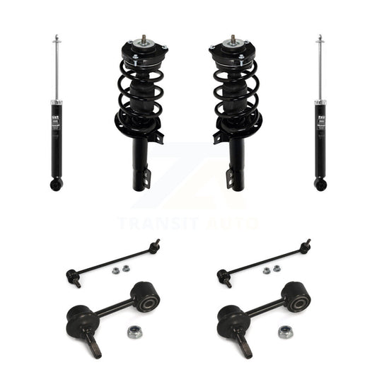 [Avant et Arrière] Ensemble de jambe de suspension avec ressort hélicoïdal pour Volkswagen Jetta KSS-108361