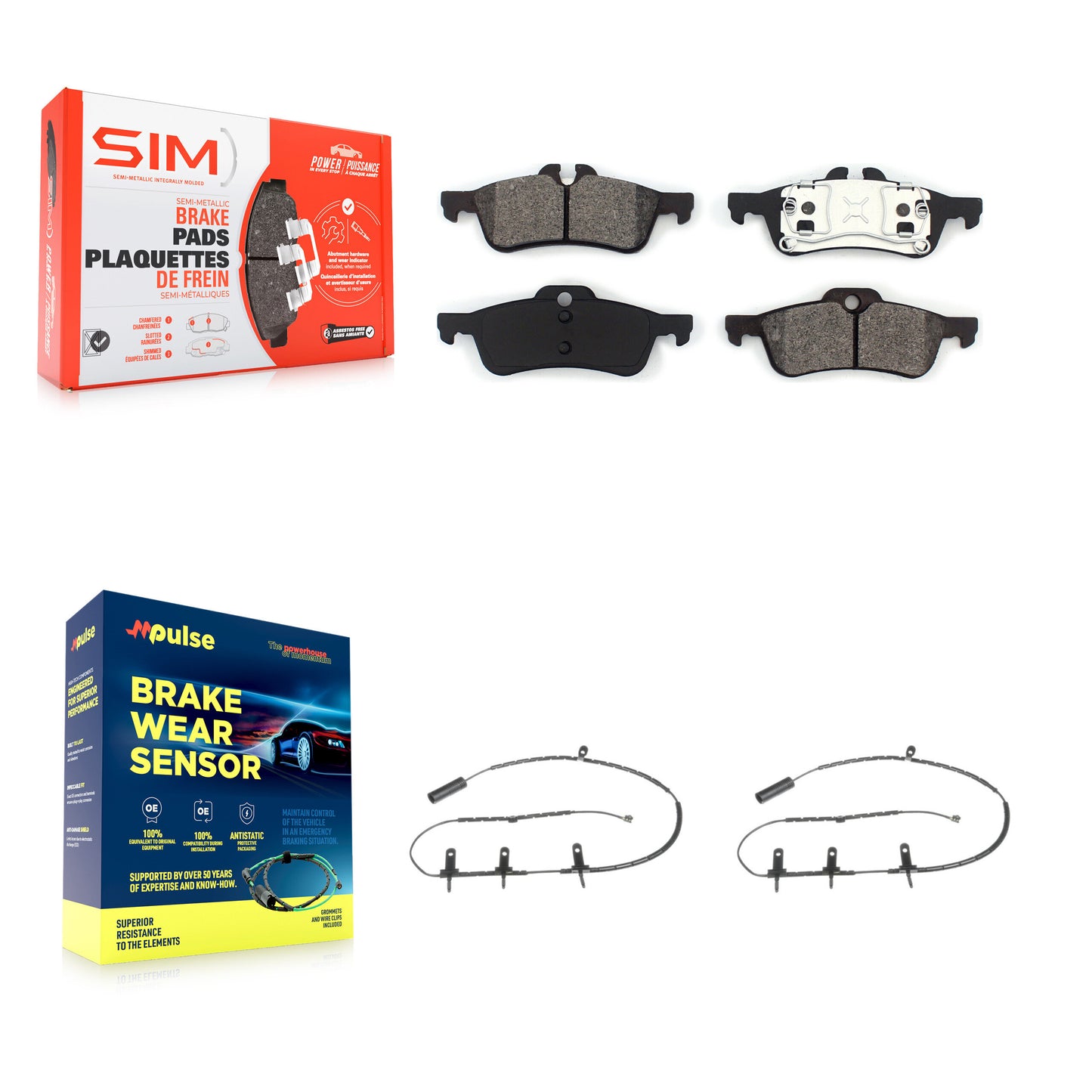 [Arrière] Plaquette de frein pour Mini Cooper KSW-100584