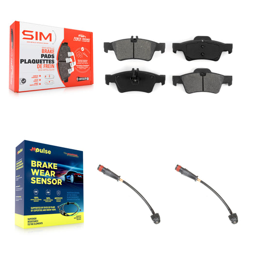 [Arrière] Plaquette de frein pour Mercedes-Benz SL63 AMG SL65 KSW-100613