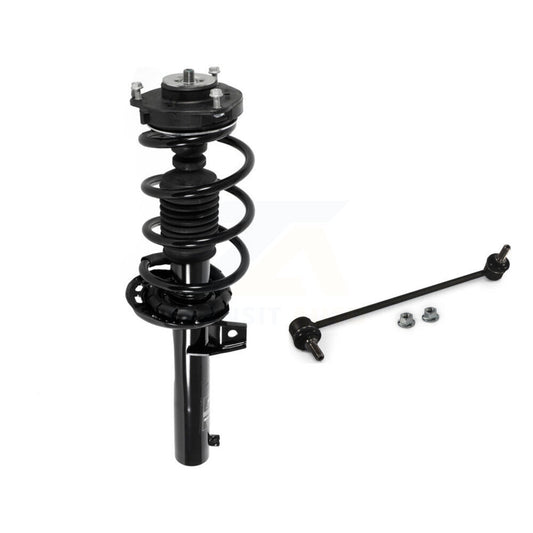 [Avant] Ensemble de jambe de suspension avec ressort hélicoïdal pour Volkswagen Jetta Passat Golf Beetle Rabbit Audi Eos KT7-100004