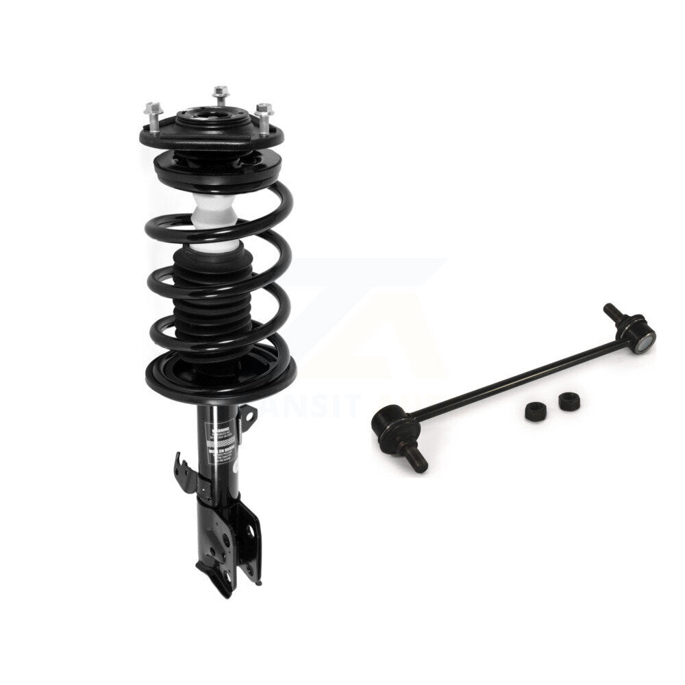 [Avant Gauche] Ensemble de jambe de suspension avec ressort hélicoïdal pour Toyota Corolla Matrix Pontiac Vibe KT7-100007