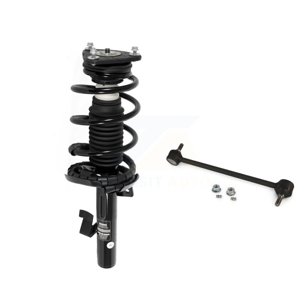 [Avant Gauche] Ensemble de jambe de suspension avec ressort hélicoïdal pour Mazda 3 Excludes MazdaSpeed Model KT7-100008