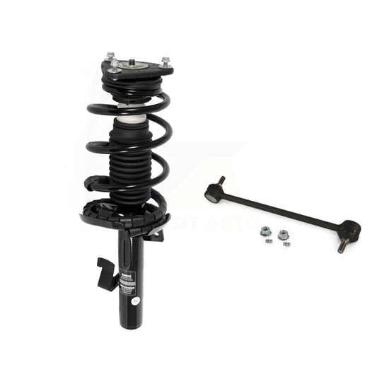 [Avant Gauche] Ensemble de jambe de suspension avec ressort hélicoïdal pour Mazda 3 Excludes MazdaSpeed Model KT7-100008