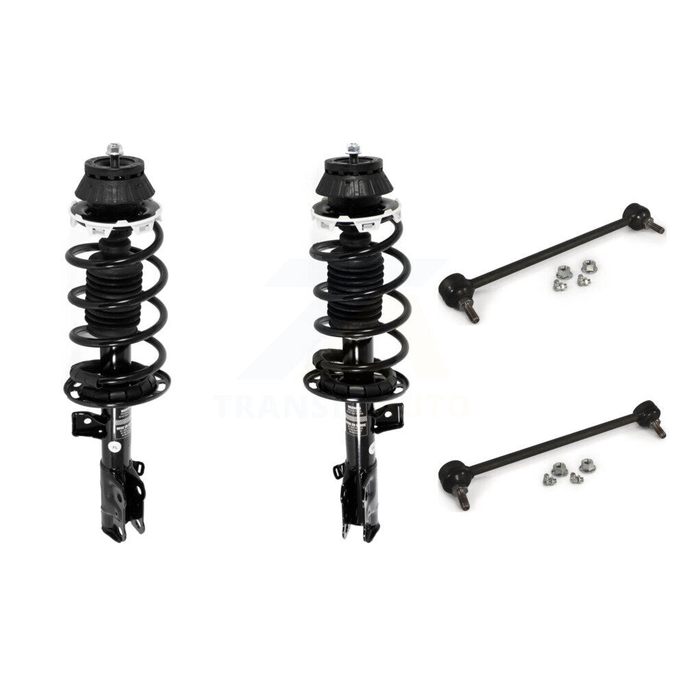 [Avant] Ensemble de jambe de suspension avec ressort hélicoïdal pour 2007-2008 Honda Fit KT7-100015