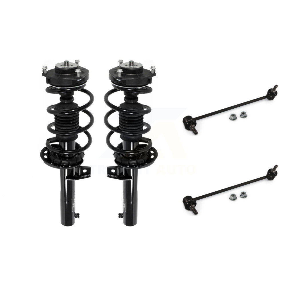 [Avant] Ensemble de jambe de suspension avec ressort hélicoïdal pour Volkswagen Jetta Passat Golf Beetle Rabbit Audi Eos KT7-100017