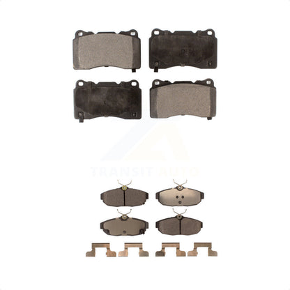 [Avant + Arrière] Kit de plaquette (céramique) de frein pour 2012 Ford Mustang Boss 302 Shelby GT500 KTC-100009 par TEC