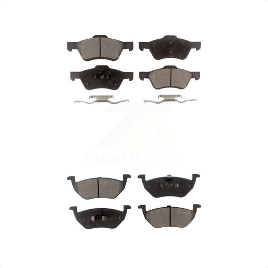 [Avant + Arrière] Kit de plaquette (céramique) de frein pour Ford Escape Mercury Mariner KTC-100034 par TEC