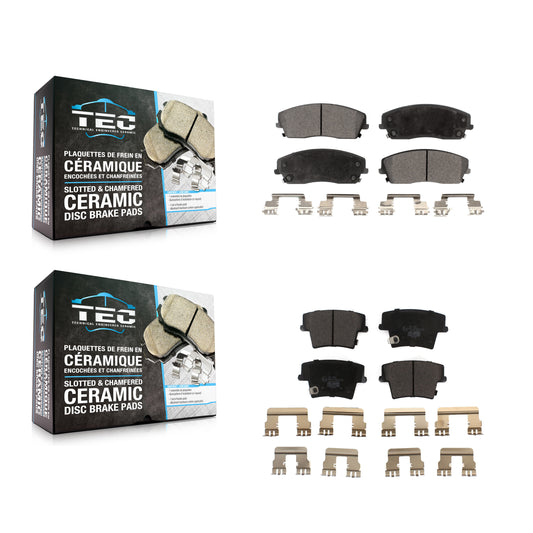 [Avant + Arrière] Kit de plaquette (céramique) de frein pour Dodge Charger Chrysler 300 Challenger Magnum KTC-100036