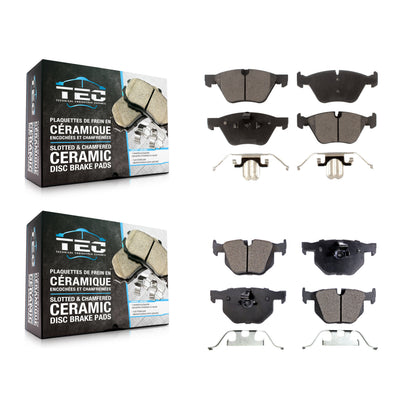 [Avant + Arrière] Kit de plaquette (céramique) de frein pour BMW 525i KTC-100039