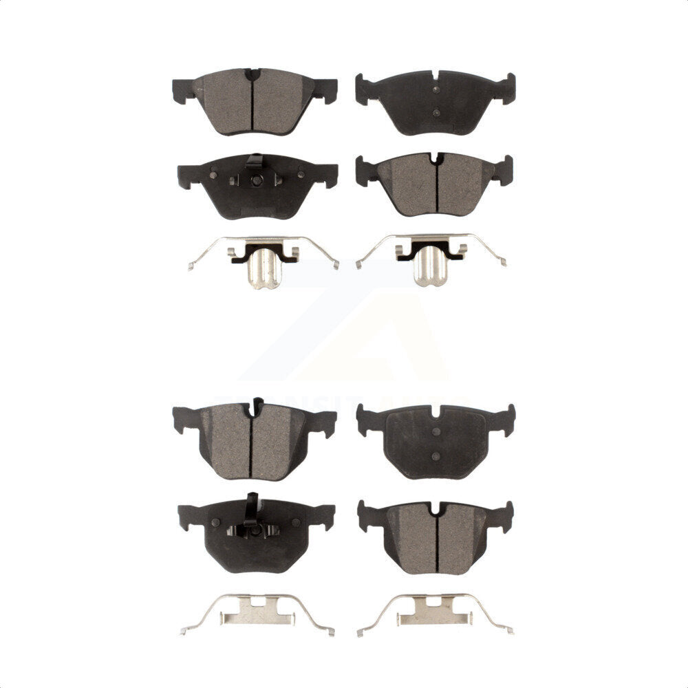 [Avant + Arrière] Kit de plaquette (céramique) de frein pour BMW 330i 330xi 335xi KTC-100040 par TEC