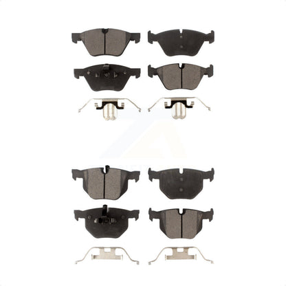 [Avant + Arrière] Kit de plaquette (céramique) de frein pour BMW 330i 330xi 335xi KTC-100040 par TEC