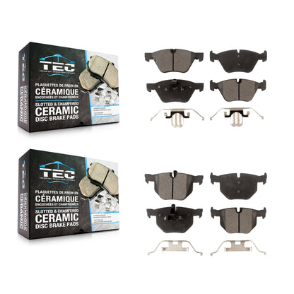 [Avant + Arrière] Kit de plaquette (céramique) de frein pour BMW 330i 330xi 335xi KTC-100040