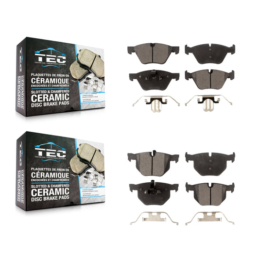[Avant + Arrière] Kit de plaquette (céramique) de frein pour BMW 330i 330xi 335xi KTC-100040