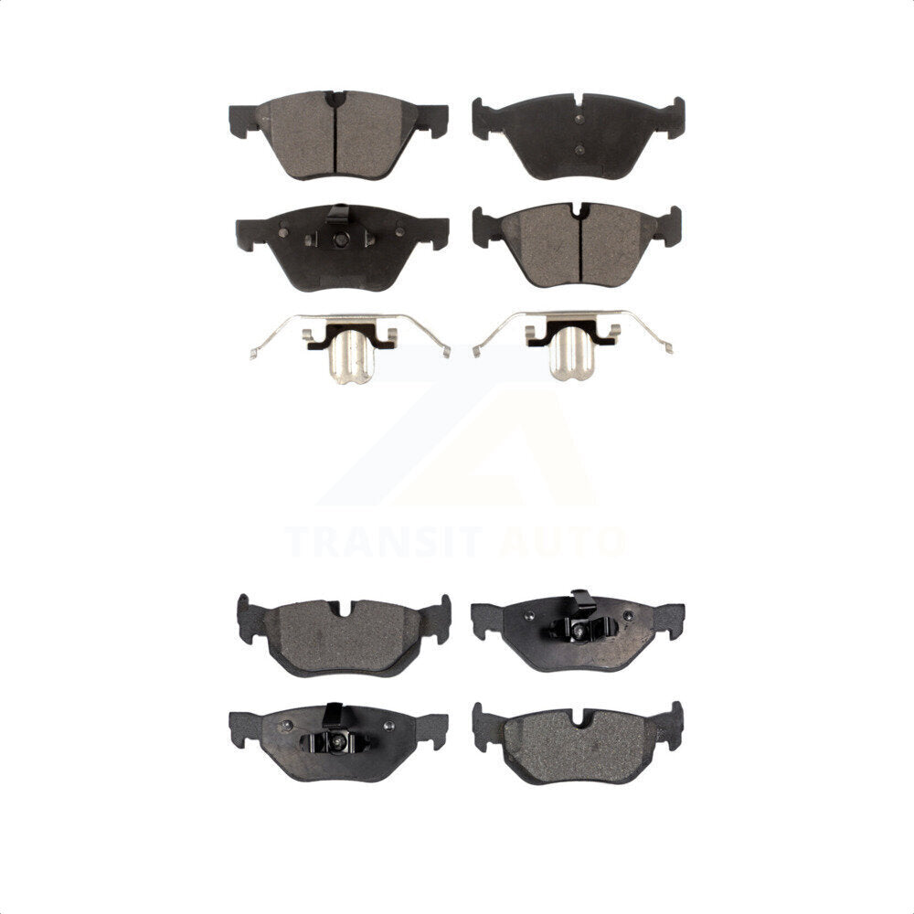 [Avant + Arrière] Kit de plaquette (céramique) de frein pour BMW 328i 325i 328xi 128i 325xi X1 120i 323i KTC-100041 par TEC