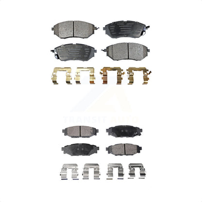 [Avant + Arrière] Kit de plaquette (céramique) de frein pour Subaru WRX KTC-100050 par TEC