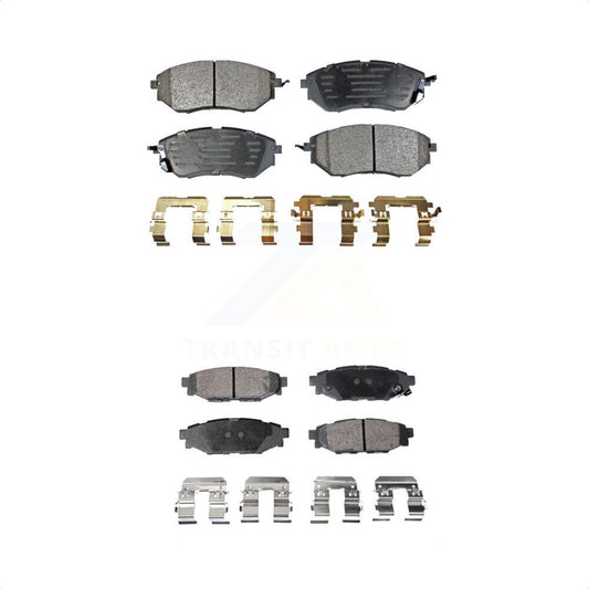 [Avant + Arrière] Kit de plaquette (céramique) de frein pour Subaru WRX KTC-100050 par TEC