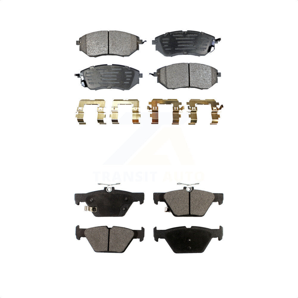 [Avant + Arrière] Kit de plaquette (céramique) de frein pour Subaru Outback Legacy WRX KTC-100052 par TEC