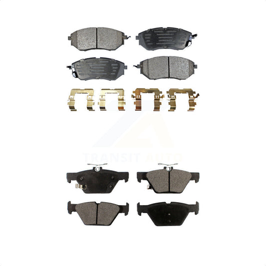 [Avant + Arrière] Kit de plaquette (céramique) de frein pour Subaru Outback Legacy WRX KTC-100052 par TEC