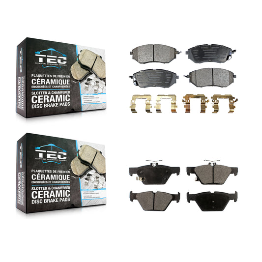[Avant + Arrière] Kit de plaquette (céramique) de frein pour Subaru Outback Legacy WRX KTC-100052