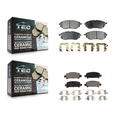 [Avant + Arrière] Kit de plaquette (céramique) de frein pour Subaru Legacy KTC-100053