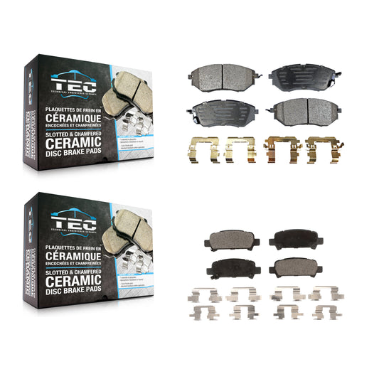[Avant + Arrière] Kit de plaquette (céramique) de frein pour Subaru Legacy KTC-100053